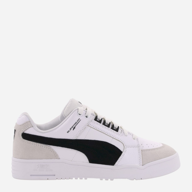 Tenisówki męskie skórzane Puma Slipstream Lo Suede FS 385694-02 45 Biały/Czarny (4065449854894) - obraz 1