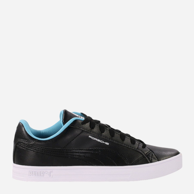 Чоловічі кеди низькі Puma Smash Vulc V3 LO 306882-01 42.5 Чорний/Бірюзовий (4063699657760) - зображення 1