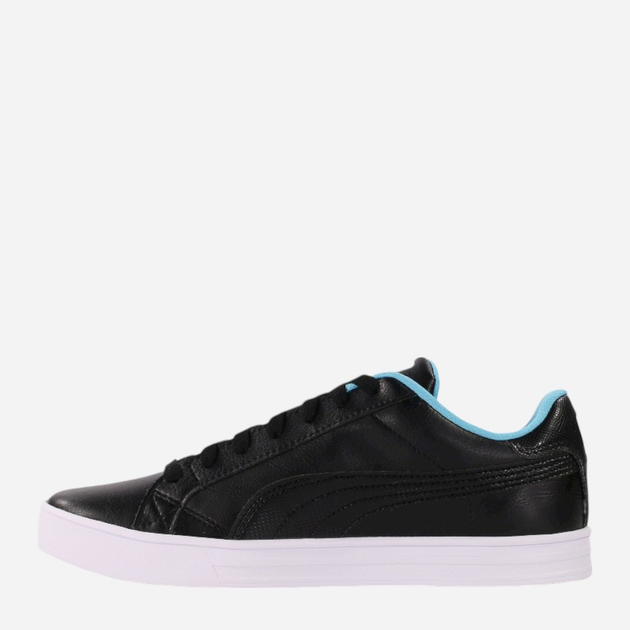 Чоловічі кеди низькі Puma Smash Vulc V3 LO 306882-01 46 Чорний/Бірюзовий (4063699657814) - зображення 2