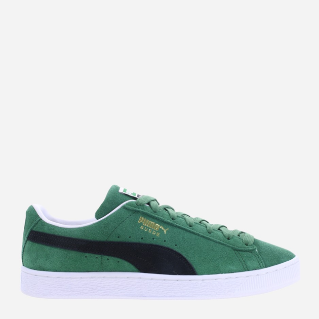 Чоловічі кеди низькі Puma Suede Classic XXI 374915-67 41 Зелений/Чорний (4065452929657) - зображення 1