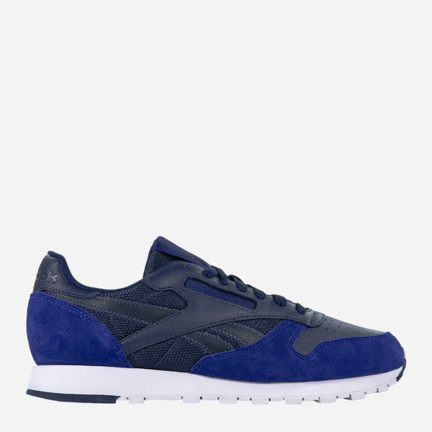 Чоловічі кросівки Reebok CL Leather BS7905 44.5 Темно-сині (4058031274019) - зображення 1