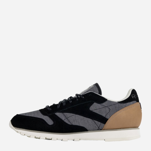 Buty sportowe męskie do kostki Reebok CL Leather Fleck AQ9723 42 Szare (4057282074300) - obraz 2