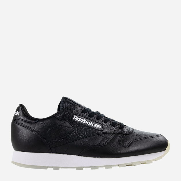 Buty sportowe męskie skórzane Reebok CL Leather Id BD2154 42.5 Czarne (4057287704523) - obraz 1