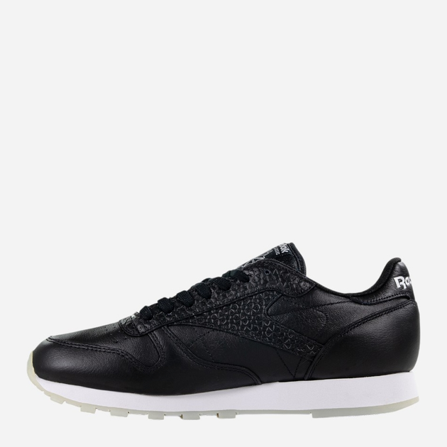 Чоловічі кросівки Reebok CL Leather Id BD2154 42 Чорні (4057287704509) - зображення 2