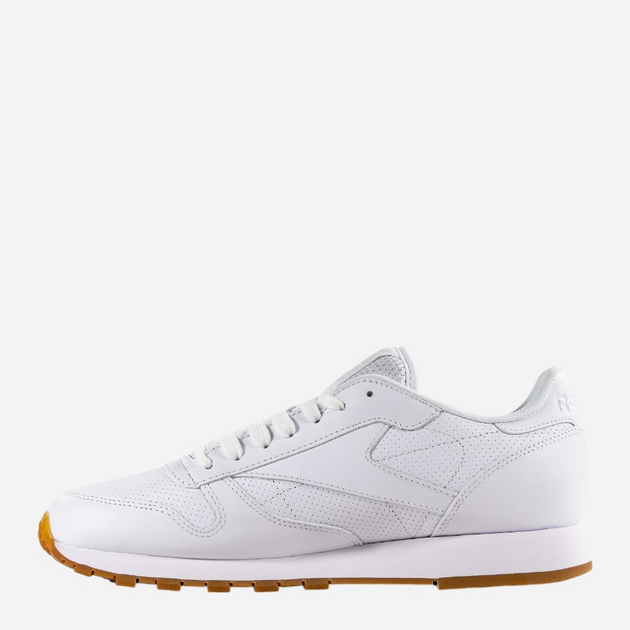 Buty sportowe męskie skórzane Reebok CL Leather PG BD1643 44 Białe (4057287700372) - obraz 2