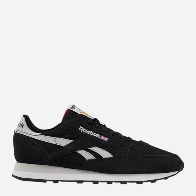 Buty sportowe męskie do kostki Reebok Classic Leather 100032774 40.5 Czarne (4066756272470) - obraz 1