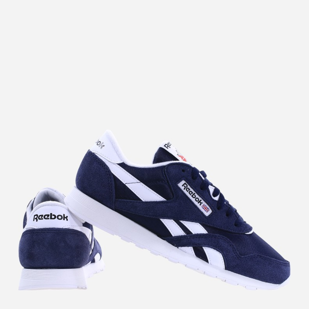 Buty sportowe męskie Reebok CL Nylon 6390 47 Granatowe (4066749444020) - obraz 3