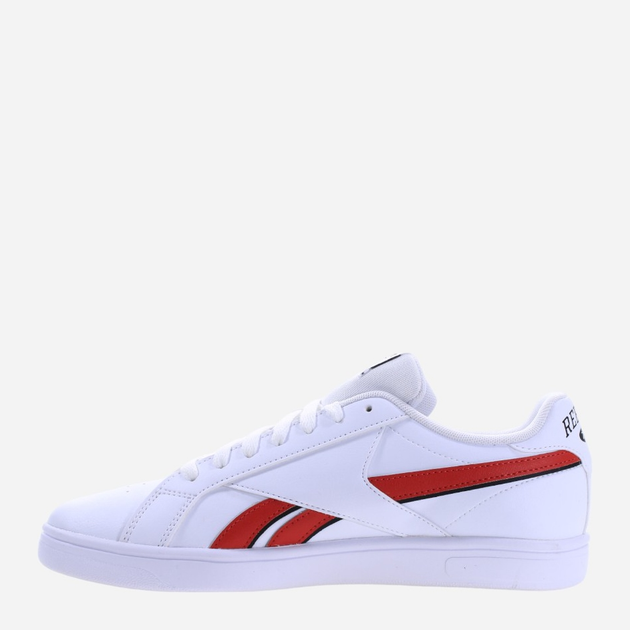 Чоловічі кеди низькі Reebok Court Retro 100074392 42.5 Білий/Червоний (1200143041208) - зображення 2