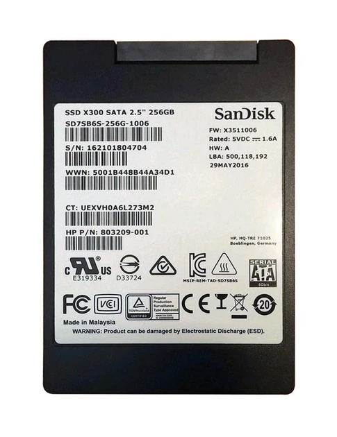 SanDisk SATA 256GB 2.5インチ SSD 5点セット SanDisk SATA 256GB 2.5インチ SSD 5点セット Amazon | *5個