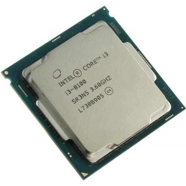 Процессор s1151 Intel Core i3-8100, 3,6-3,6 МГц, 4-4 core, Intel UHD ...