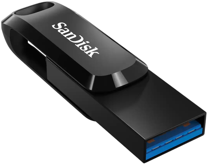 Pendrive SanDisk Ultra Dual Drive Luxe 512GB USB 3.1 / USB Type-C Black (SDDDC3-512G-G46) - obraz 2