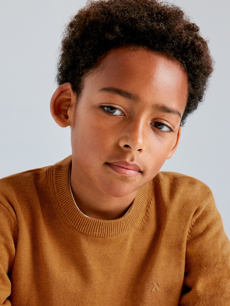 Підлітковий реглан для хлопчика Mayoral 354-62 140 см Гірчичний (8445865400701) - зображення 3