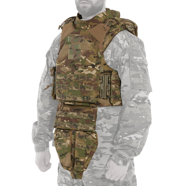 Модульний бронежилет Plastoon XM kit 4, multicam 4/2 клас ДСТУ light L - зображення 1