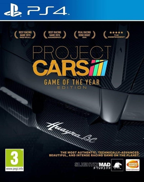 Gra PS4 Project Cars: Game of the Year Edition (płyta Blu-ray) (0722674121002) - obraz 1