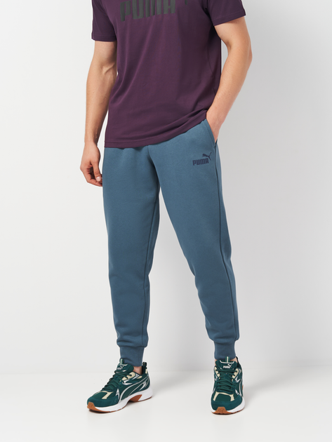 Спортивные штаны мужские Puma Ess Logo Pants 58671537 XXL Зеленые ...