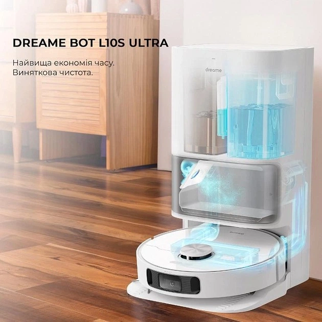 Робот-пылесос Dreame Bot L10s Pro Ultra Heat (RLL82CE) – фото