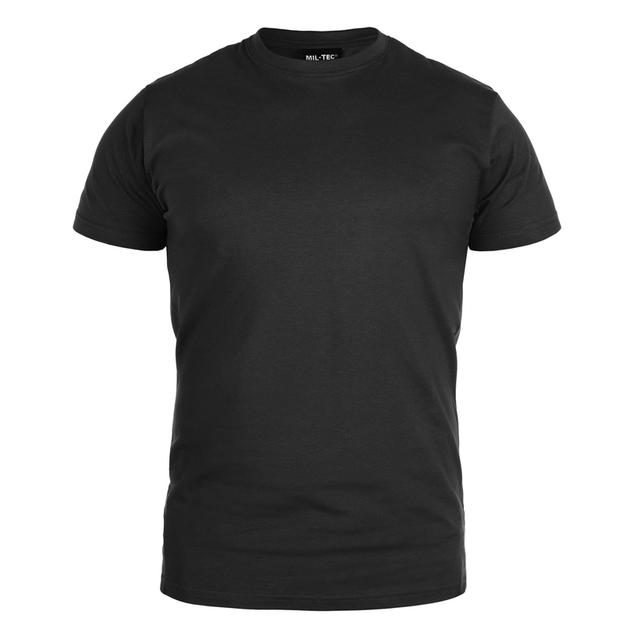 Футболка Mil-Tec армійська XL T-shirt US Style Black (11011002-905-XL) - изображение 1