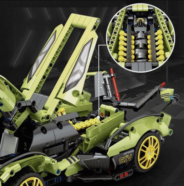 Конструктор Technic Lamborghini NO 49003 Ламбордини ( 1148 дет