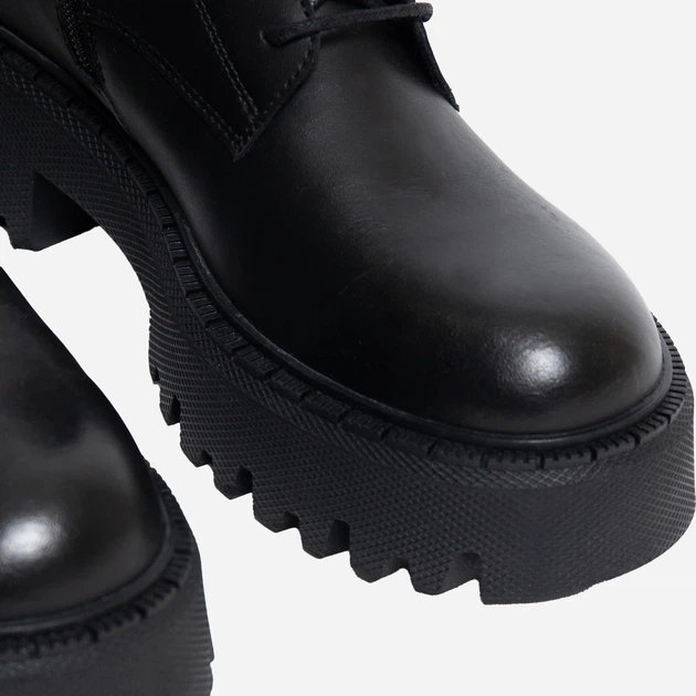 Жіночі берці високі Big Star OO274A387 37 Чорні (5900714812256) - зображення 5