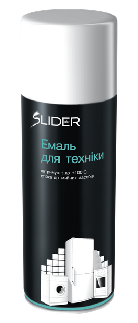 Аэрозольная эмаль для бытовой техники Lider белая 400 мл – фото, отзывы ...