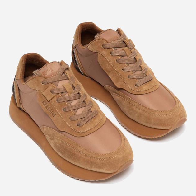 Buty sportowe damskie Big Star OO274A332 41 Brązowe (5900714811945) - obraz 3