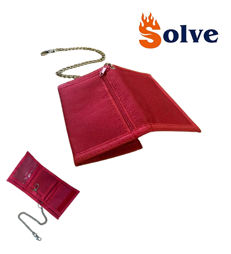 Кошелек с цепочкой Solve портмоне red KT6000110 - Фото 1 Кошелек с цепочкой Solve портмоне red KT6000110 - изображение 1