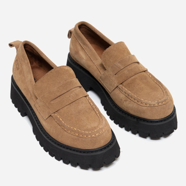 Loafersy damskie zamszowe Big Star OO274329 38 Brązowe (5900714817985) - obraz 3