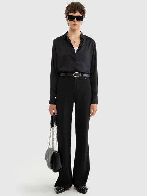 Koszula damska elegancka Big Star Saliko 906 XS Czarna (5900714778804) - obraz 4