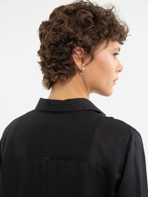 Koszula damska elegancka Big Star Saliko 906 XS Czarna (5900714778804) - obraz 6