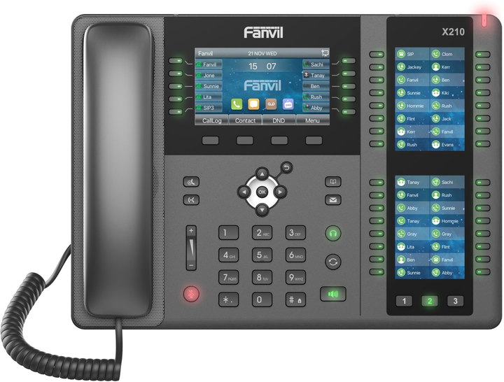 Telefon VoIP Fanvil X210 (6937295601466) - obraz 1