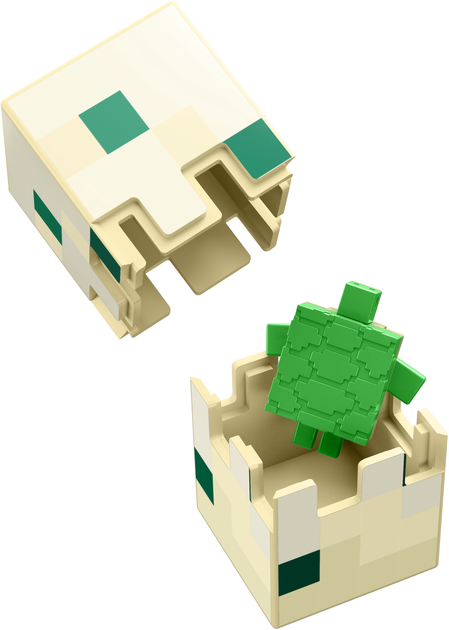 Набір Mattel Minecraft Turtle Фігурка базова + аксесуар (0194735193608) - зображення 3