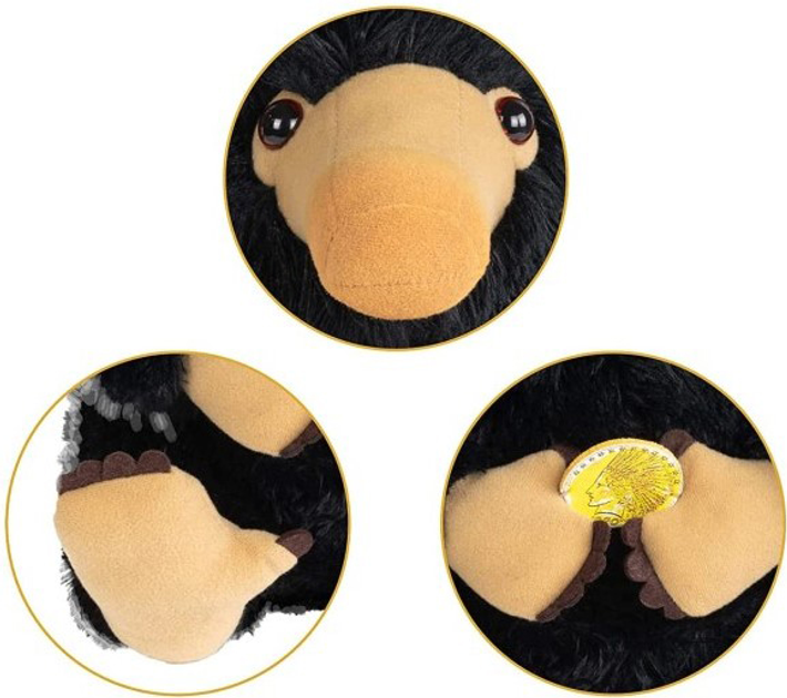 Pluszak The Noble Collection Harry Potter Fantastyczne zwierzęta Niuchacz 24 cm (0849421006266) - obraz 3