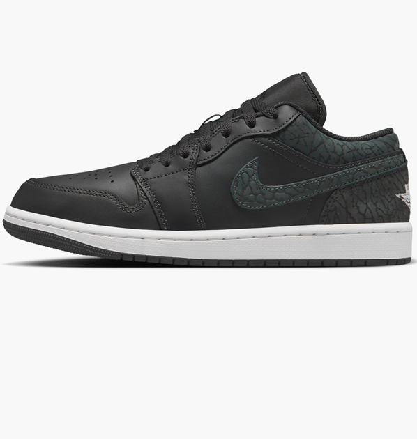 Air Jordan 1 Low Receives A Dark Elephant Black FB9907 001 47 TOP OG ROZETKA