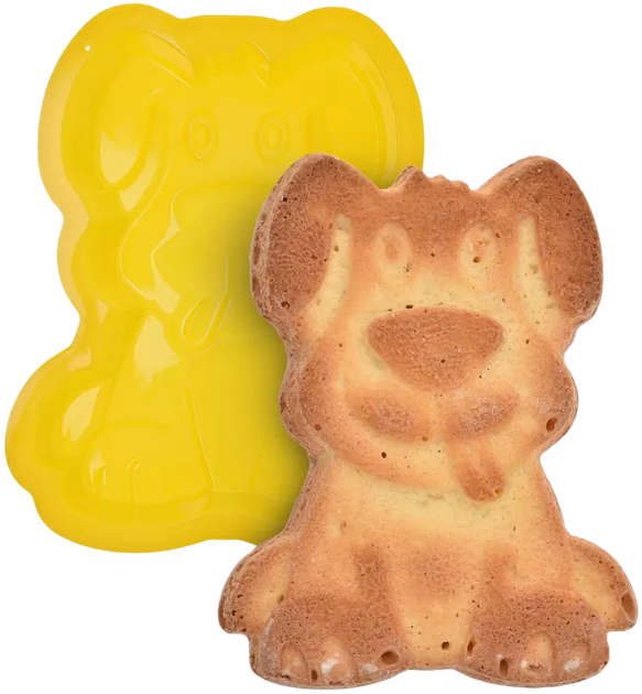 Набір аксесуарів для випічки Duka Mini жовтий 5 шт (5904422213688) - зображення 5