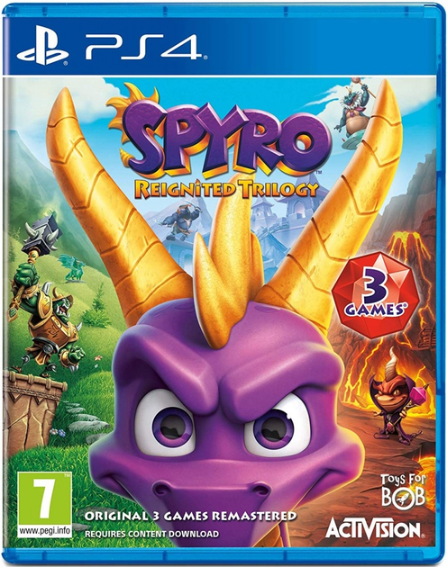 Gra PS4 Spyro Reignited Trilogy (płyta Blu-ray) (0047875882393) - obraz 1