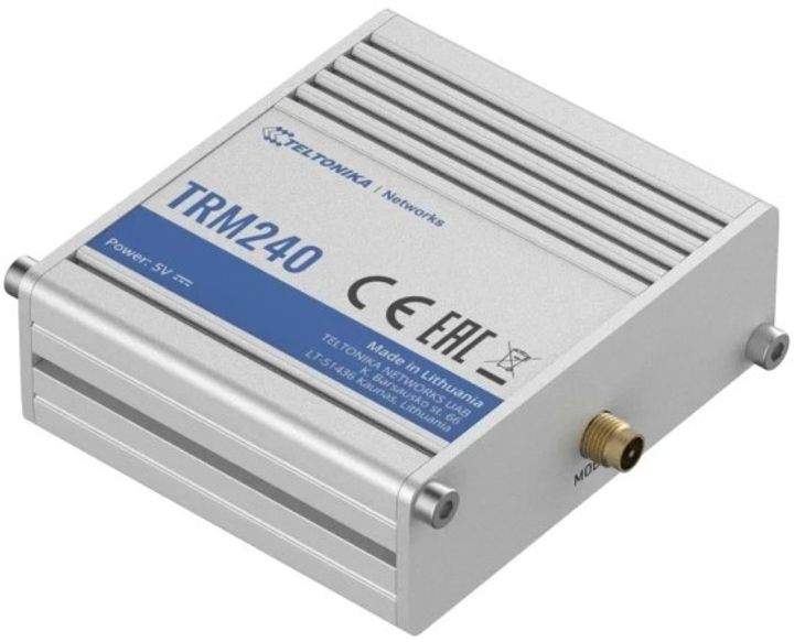 Router Teltonika TRM240 Router 4G-Gateway (TRM240000000) - obraz 3