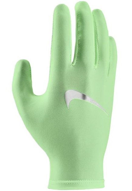 Рукавички для бігу Nike Dri-Fit Running Gloves N0003551323 M/L Зелені (887791764126) - зображення 1