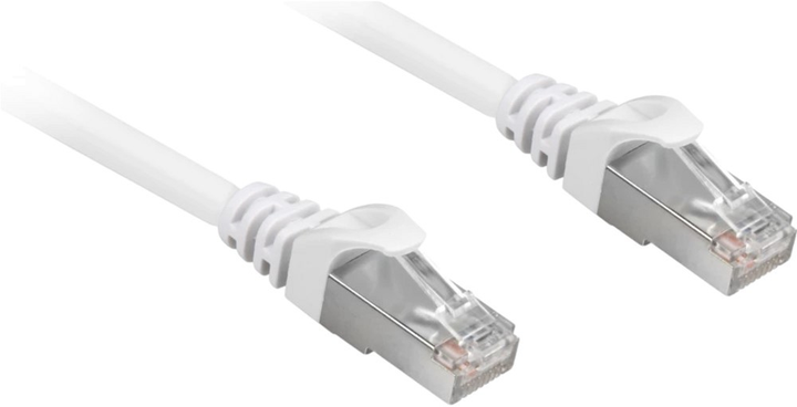 Patchcord Sharkoon Cat 6 S/FTP 20 m Biały (4044951020416) - obraz 1