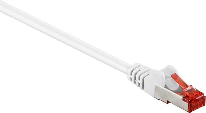 Patchcord Goobay Cat 6 S/FTP 30 m Biały (4040849935084) - obraz 3