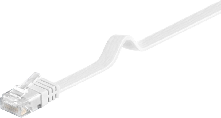 Patchcord Goobay Cat 6 U/UTP 20 m Biały (4040849951589) - obraz 2