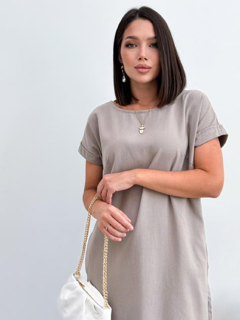 Сукня-футболка міді літня жіноча ARTKNIT Маргарет M Корда (4823093464117) - зображення 7