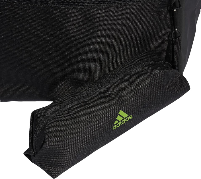 Plecak Adidas Classic Horizontal z piórnikiem HY0743 27.5 l Czarno-zielony (4066763707910) - obraz 5