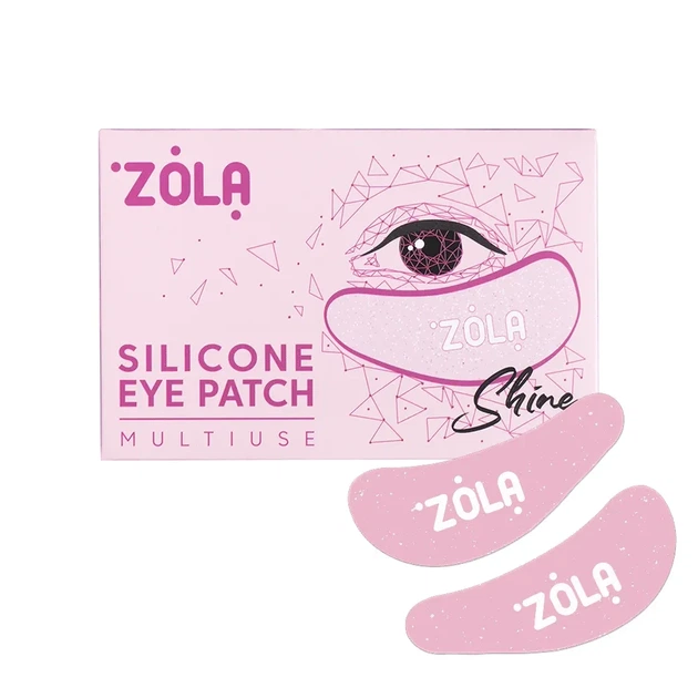 Патчи силиконовые многоразовые для глаз Zola розовые 1 пара - Фото 1 Патчи силиконовые многоразовые для глаз Zola розовые 1 пара - изображение 1