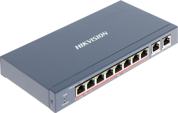 Комутатор Hikvision DS-3E0310HP-E - зображення 1