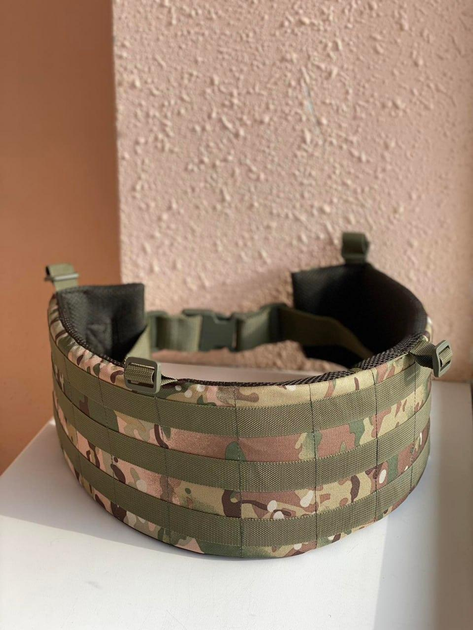 Пояс РПС тактичний з Molle, Розгрузка для ЗСУ Мультикам розмір XXL - зображення 2