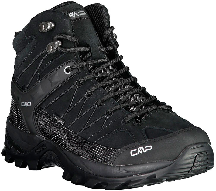 Черевики CMP Rigel Mid Trekking Shoe WP 46 Black - зображення 2