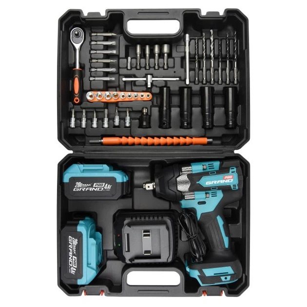 Акумуляторний гайковерт Grand АГ-800UBL(BRUSHLESS) (GRAG800UBL) - зображення 3