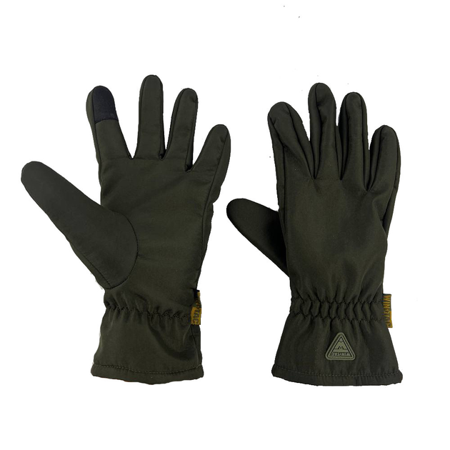 Тактичні рукавички WinTac Soft Shell Winter Olive S олива - зображення 2