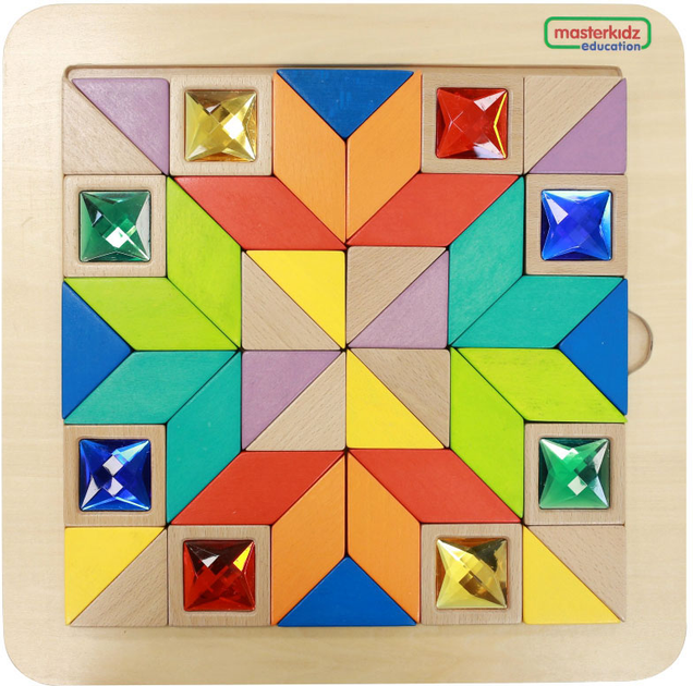 Łamigłówka Masterkidz Montessori Tangram (6955920014573) - obraz 1