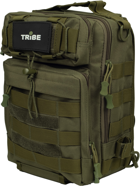 Тактическая сумка через плечо Tribe Sling Pack 6.5 л Оливковая (T-IE-0003-olive) - изображение 1